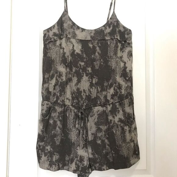 Lush Romper M Black Gray Women - Picture 3 of 8